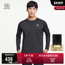 KOLONSPORT colon shirt top round neck base shirt sports coat outdoor clothes warm moisture absorbent T-shirt
