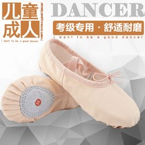 Dance shoes children Womens soft bottom practice shoes adult mens black classical body cat claw dancing shoes Chinese red ballet