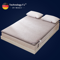 Fu Jiu patent thickened bamboo charcoal mattress 1 5m bed mattress foldable Simmons sponge double 1 8 m pad quilt