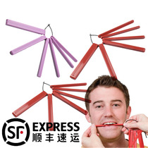 Mandibular grading control rod red bite glue Rod row bar childrens mouth muscle training tools speech