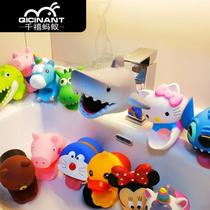 Cartoon childrens hand washer extension baby cute bathroom hand washing faucet lengthy splash-proof Shaker sink