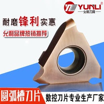 Snap spring ball head arc slit shallow trench blade stainless steel GBA43R300-150R GBA43R400-200R