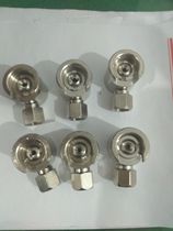 Flat buckle type grease gun head butter gun with oil nozzle flat button oil gun head quick connect type oil nozzle seat