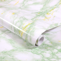 10 m thick self-adhesive wallpaper marble sticker kitchen waterproof and oil-proof cabinet countertop furniture refurbished wallpaper