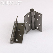 kawhajun same black nickel hinge antique grey black door hinge Eurostyle pure black hinge wooden door hinge 4 inch sheet