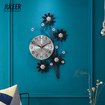 Simple clock living room creative wall clock home fashion mute wall clock European style modern Nordic art clock