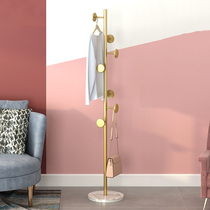 Nordic light luxury coat rack multifunctional creative living room floor rack Net red clothes rack bedroom hanger