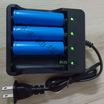 18650 lithium battery charger 3 7V4 2V strong light flashlight lithium battery charger 4 slots multifunctional charging