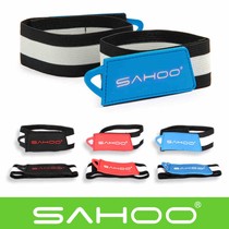 Bicycle bicycle reflective drawstring mountain bike riding safety leggings foot tie foot strap riding equipment