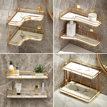 Toilet toilet rack above the toilet Bathroom sink punch-free wall-mounted wall washing machine storage rack