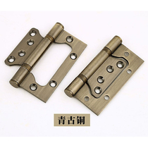 Female hinge thickened silent folding 4 inch stainless steel bearing door no slotting hinge 5 inch loose leaf flap