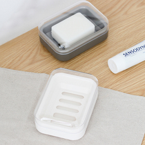 Soap box with lid drain toilet without water punch-free soap box rack laundry soap box large soap artifact