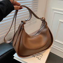 French MDITCK vintage leather Women bag large capacity Hand bag 2021 new versatile shoulder crossbody bag