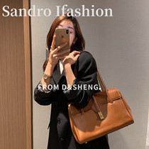 Sandro Ifashion large capacity travel mom bag 2021 new shoulder tote big bag women