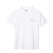 Columbia Columbia 2021 spring and summer new womens outdoor moisture-absorbing lapel polo short-sleeved T-shirt AR1471