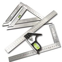 gang jiao chi sub-hardware measurement tool woodworking square 90 degrees square mu gong chi 300mm500mm600mm