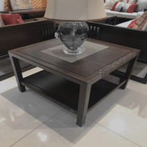Huari home Huitan series New Chinese solid wood square coffee table corner several sofa side living room small coffee table telephone table
