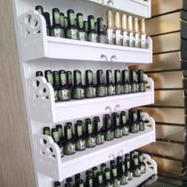 Nail oil glue display rack Wall-mounted wall nail art display rack net red nail polish nail art rack Nail shop wrought iron rack
