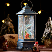 Dolphin Music Box Music Box night light water light gift Christmas girl crystal wind light ornaments childrens birthday gift