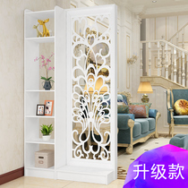 Screen partition modern Chinese style simple furniture fashion living room bedroom dining room hollow flower seat screen porch partition cabinet