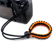 Hand Woven Seven-Core Umbrella Rope Camera Wristband Anti-Lose Hand Rope Selfie Rod Anti-Off Cell Phone Hanging Rope Key Buttoned Bracelet Bracelet
