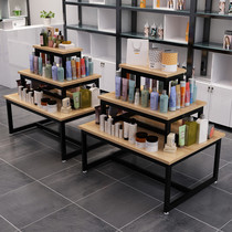 Nakajima cabinet Cosmetics display cabinet Three-story water table promotional display rack Mother and baby store Shoe store Nakajima cabinet flower booth