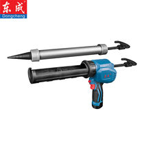 Dongcheng glass glue gun DCPJ12 lithium rechargeable electric glue gun glue gun glass glue gun silicone gun charging