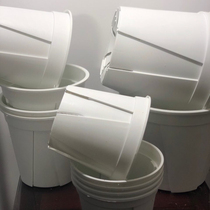 White Green Mountain control root thickened baking lacquer root breathable pottery flowerpot Nordic INS wind hot planting green balcony