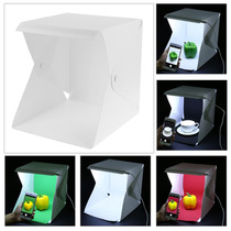 20cm small LED light mini studio softbox portable folding light box photo props