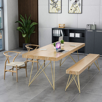 Nordic Solid Wood Desktop Computer Desk Studio Simple Desk Modern Minima Desk Home Desk