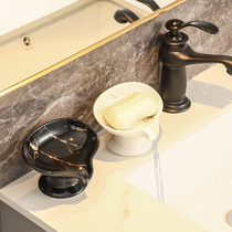 Soap box light luxury soap box sub-net red drain toilet home creative water-free soap rack