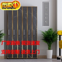 Member Cupboards Billiard Cue Articles Display Cabinet Locker locker Club Cupboard Billiard club Iron Billiard hall