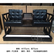 Sofa seat rest coffee table billiard room leather ball watching chair billiard hall table high grade billiard chair