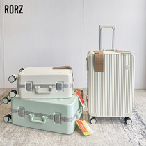 Export Japanese suitcase female small 20 inch boarding luggage case aluminum frame high color value suitcase 24