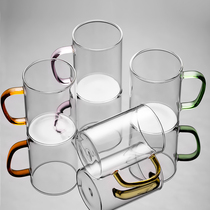 Household glass with a pair of heat-resistant Milk Cup drinking beer cup home living room tea cup milk tea cup set