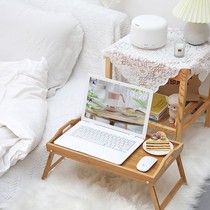 Japanese kang several floating windows tea table new Chinese bed small table foldable bedroom tatami window sill tea table