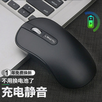 Wireless mouse charging Bluetooth mute office desktop computer laptop external Boys and Girls cute e-sports games home mobile phone tablet ipad universal mouse can shine