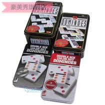 Childrens puzzle operation DOMINO Double Six Double Nine Double Twelve DOMINO Building Block Toy