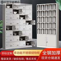  Single-door cleaning cabinet Sterile cabinet Stainless steel factory workshop multi-door locker canteen cupboard Custom cupboard