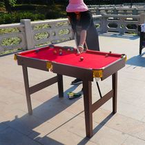 Birthday gift with accessories multifunctional childrens pool lifting table multifunctional table iron frame table gift puzzle game
