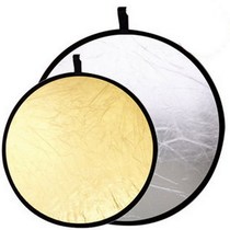 Small reflector 30cm mini selfie round small size photo foldable portable patch panel