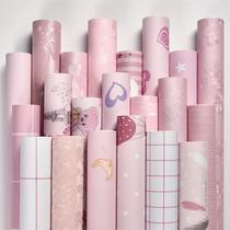 Wallpaper self-adhesive bedroom warm girl room wall decoration sticker waterproof and moisture-proof wall dormitory refurbished wallpaper