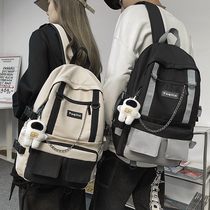 Champion Ins Wind Bag Boys College Students High School Students Large Capacity Middle School Students Backpack Women Double Shoulder Bag Tide