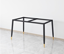 Nordic simple rock board dining table foot light luxury ceramic tile adjustable metal table leg bracket glass tea table support leg