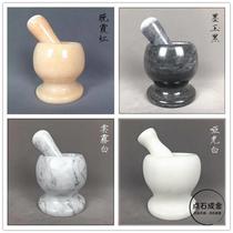 Shimotou Town old electric kitchen craft refined electric garlic art pounding hammer plate carving home garlic mortar hand groove
