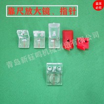 Woodworking table saw accessories complete set of push table saw precision saw panel saw with ruler locking magnifying glass pointer woodworking machinery