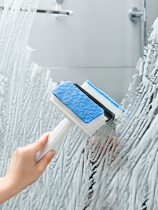 Japanese toilet wall cleaning brush bathroom tile brush household window glass mirror artifact wiper