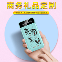 Rechargeable Bag Custom logo Advertiser Gift Printed Pattern Lettering with ultra-thin small mini mobile power