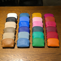 Mini zipped zero wallet woman small genuine leather key cow leather short shell coin bag Jane about cute little purse