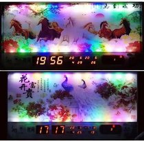Perpetual Calendar electronic clock 2021 New with temperature and humidity digital electronic schedule home wall wall calendar mute